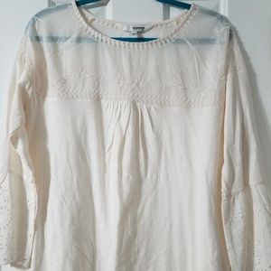 Peasant style casual top